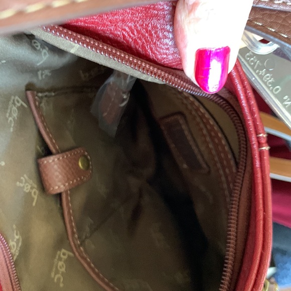 BOC burgandy and brown hobo . New from Nordstroms. 9x 9.5” vegan - Picture 5 of 6